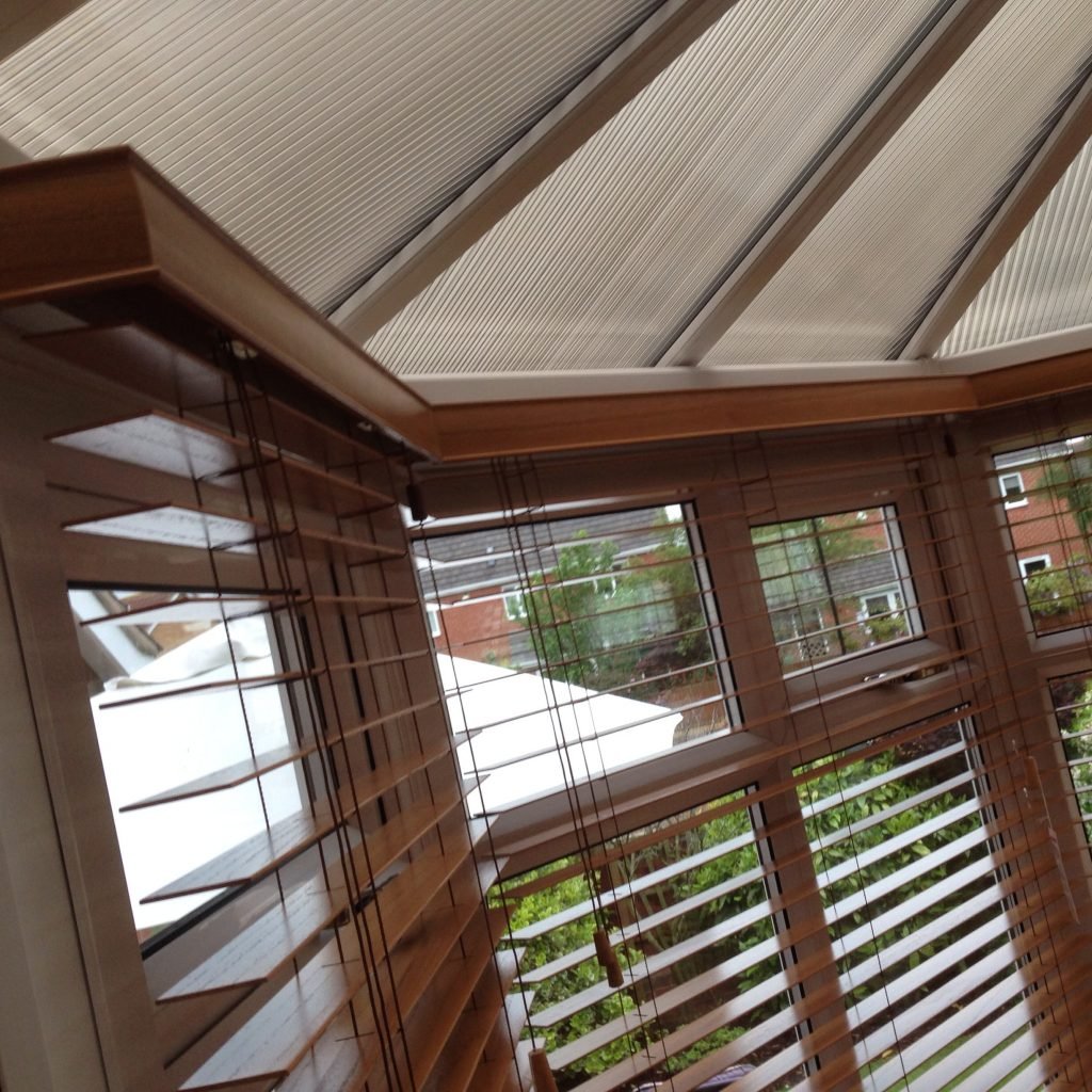 Wood venetian blinds fitted by Martins Blinds
